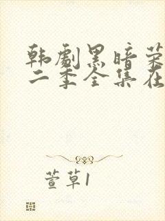 韩剧黑暗荣耀第二季全集在线观看中字封面