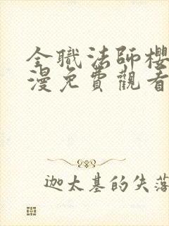 全职法师樱花动漫免费观看第一季封面