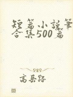 短篇小说笔趣阁合集500篇