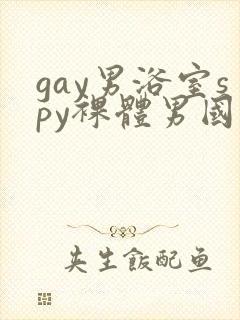 gay男浴室spy裸体男国产