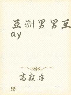 亚洲男男互操gay