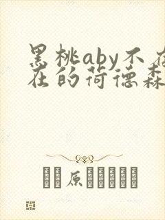 黑桃aby不存在的荷德森笔趣阁