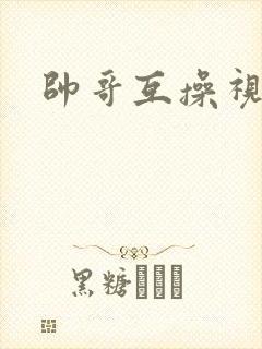 帅哥互操视频封面