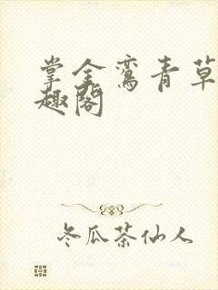 掌金鸾青草糕笔趣阁封面