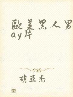 欧美黑人男男gay片封面