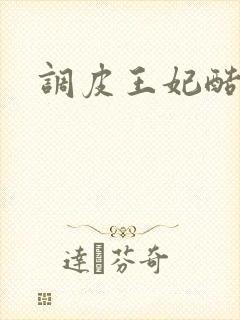 调皮王妃酷王爷