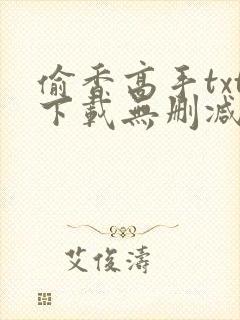 偷香高手txt下载无删减