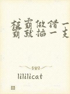 校霸做错一题学霸就插一支笔