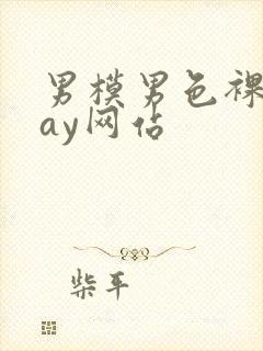 男模男色裸体gay网站