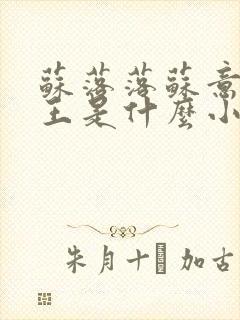 苏落落苏意瑶睿王是什么小说