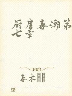 厨房春潮第三十七章