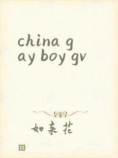 china gay boy gv封面