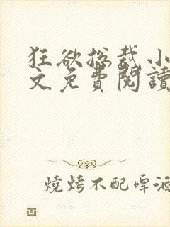 狂欲总裁小说全文免费阅读