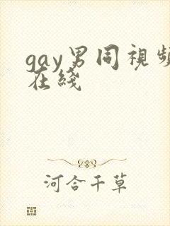 gay男同视频在线封面
