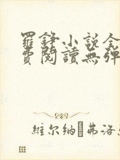 罗铮小说全文免费阅读无弹窗