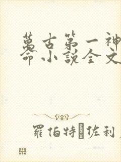 万古第一神李天命小说全文免费阅读无弹窗