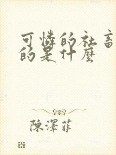 可怜的社畜人讲的是什么