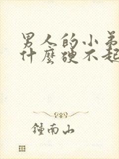 男人的小弟弟为什么硬不起来