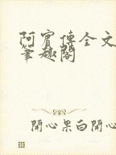 阿宾传全文阅读笔趣阁