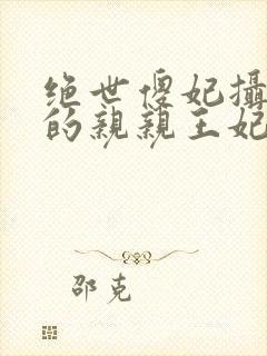 绝世傻妃摄政王的亲亲王妃