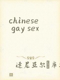 chinese gay sex