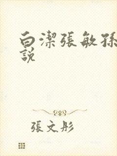 白洁张敏孙倩小说