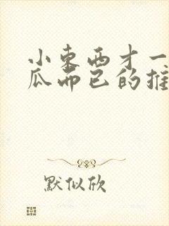 小东西才一根黄瓜而已的推荐书