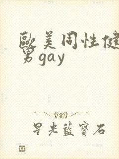 欧美同性健身猛男gay