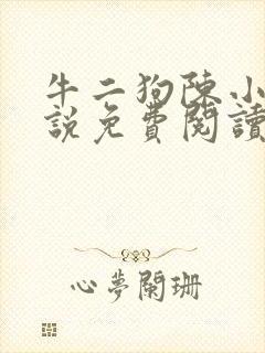 牛二狗陈小燕小说免费阅读无弹窗