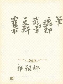 霸天武魂笔趣阁最新章节封面