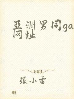 亚洲男同gay网址