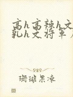 高h高辣h文乱乳h文将军府