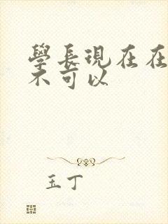 学长现在在上课不可以