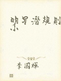 明星潜规则之皇小