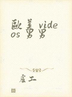 欧美 videos 男男封面