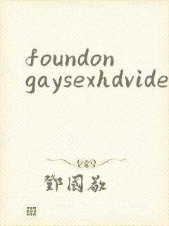 foundongaysexhdvideosfreegay封面