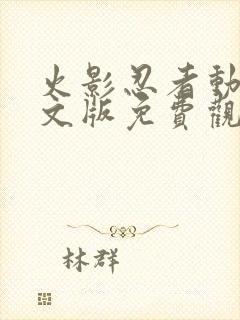 火影忍者动漫中文版免费观看