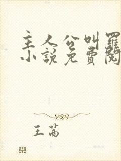 主人公叫罗铮的小说免费阅读笔趣阁