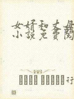 女婿和丈母娘的小说免费阅读