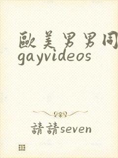 欧美男男同性恋gayvideos封面