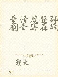 爱情魔发师电视剧全集在线观看免费