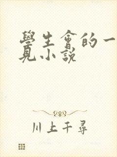 学生会的一己之见小说