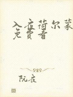 入夜荷尔蒙电影免费看