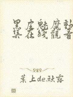 黑皮魅魔动漫全集在线观看免费