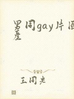 男同gay片国产封面