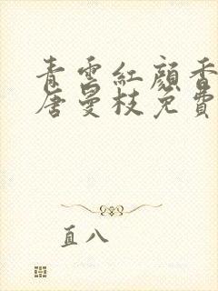 青云红颜香陈言唐曼枝免费阅读笔趣阁