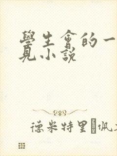 学生会的一己之见小说