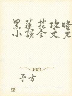 黑莲花攻略手册小说全文免费阅读笔趣阁