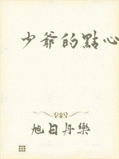 少爷的点心封面