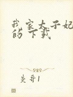 我家太子妃超凶的 下载